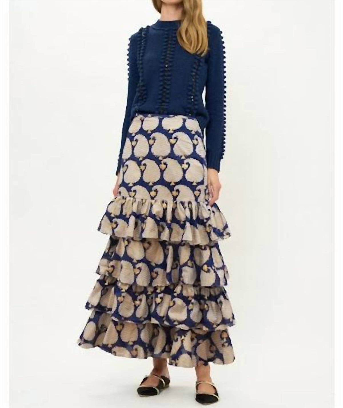 Oliphant - Ruffle Maxi Skirt