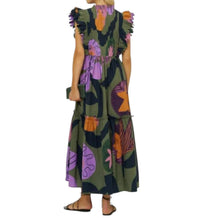 Oliphant - Scallop Pintuck Maxi Dress - clothing - cotton - dresses