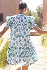 Oliphant - Smocked Drop Mini Dress - clothing - collection:vacationdresses(Auto) - dresses