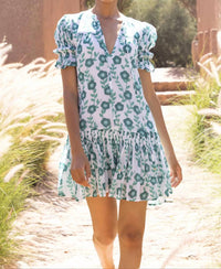 Oliphant - Smocked Drop Mini Dress - clothing - collection:vacationdresses(Auto) - dresses
