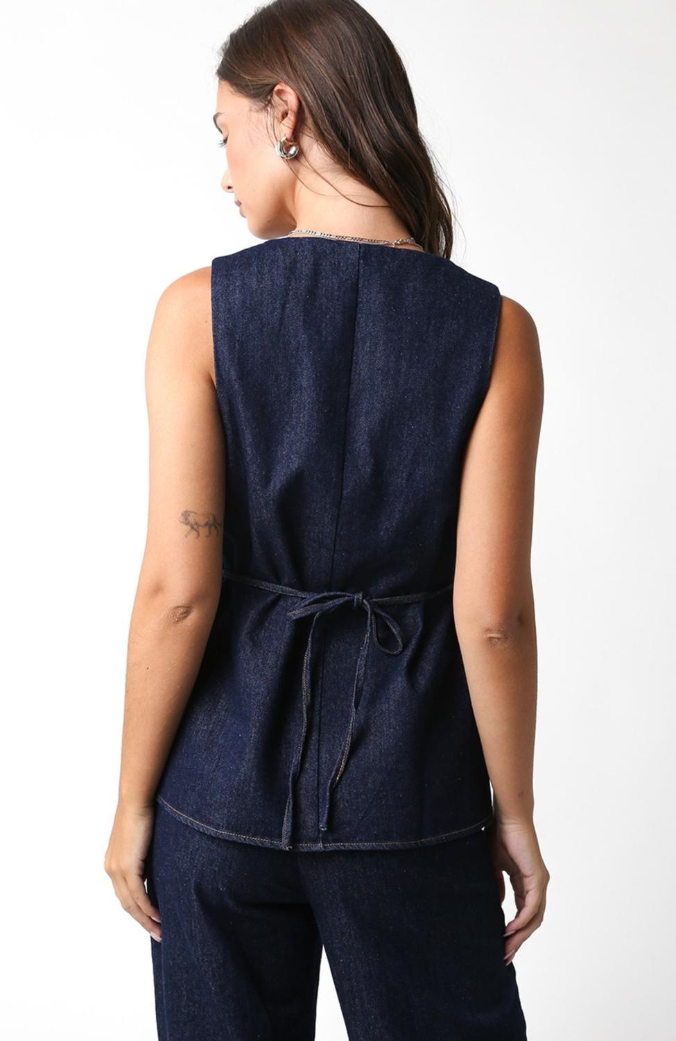 Olivaceous - 4 Button Vest