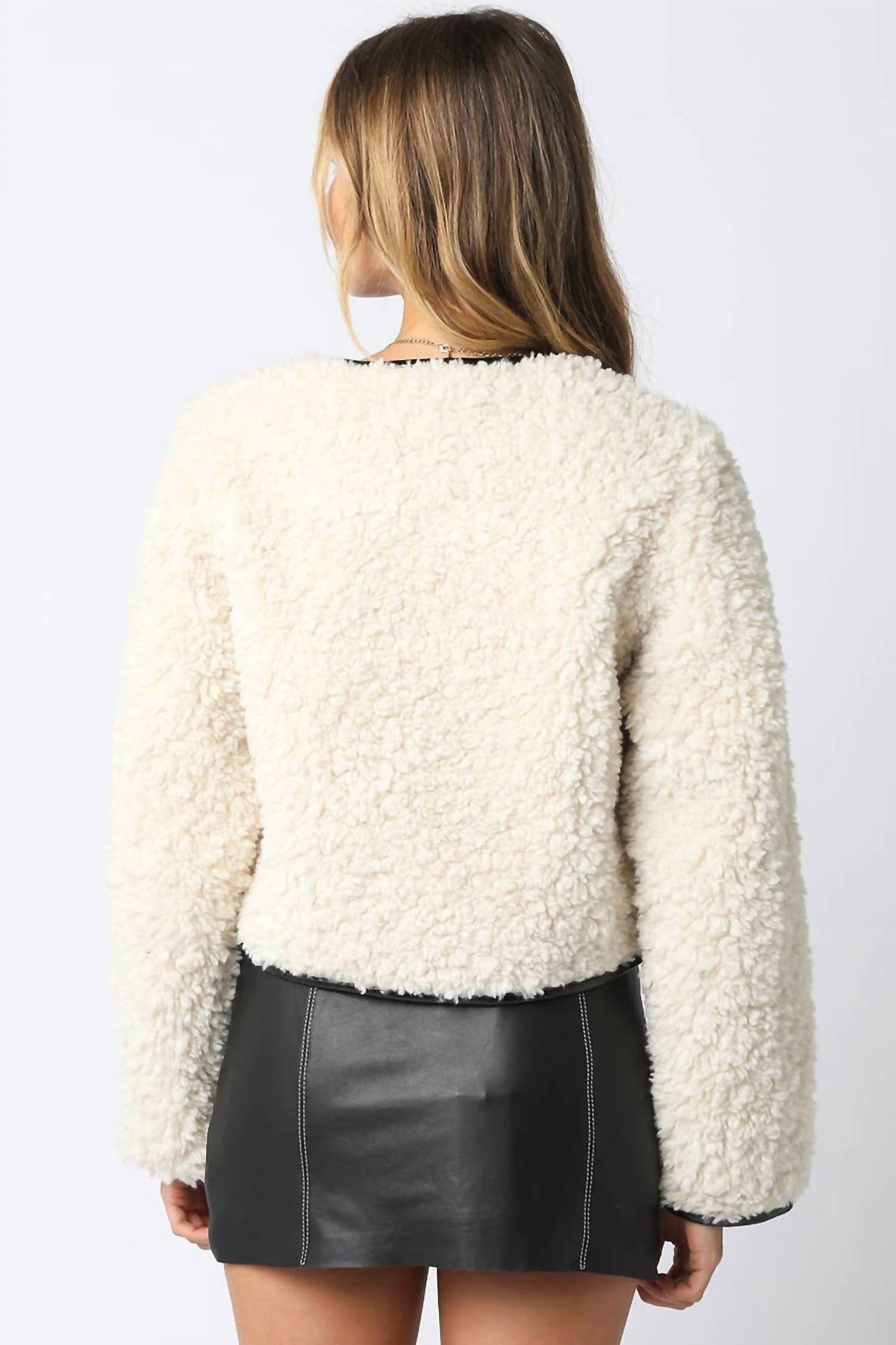 Olivaceous - Alia Shearling Jacket