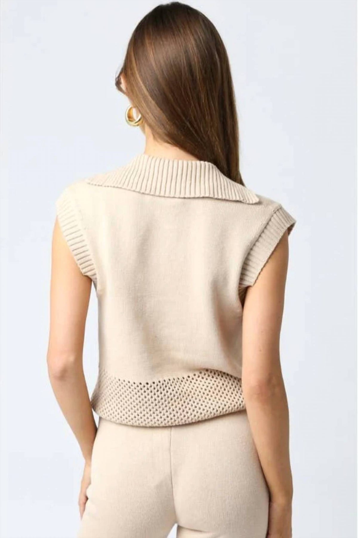 Olivaceous - Allison Knit Top