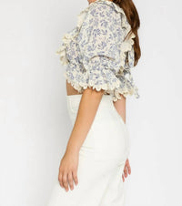Olivaceous - Coco Frill Top