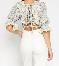Olivaceous - Coco Frill Top