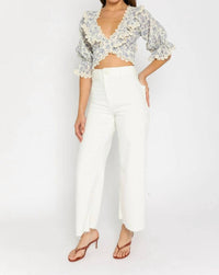Olivaceous - Coco Frill Top