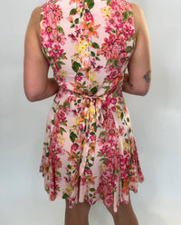 Olivaceous - Floral Mini Dress