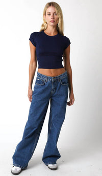 Olivaceous - Hallie Crewneck Top