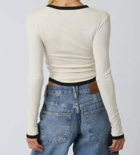 Olivaceous - Kendall Long Sleeve Top