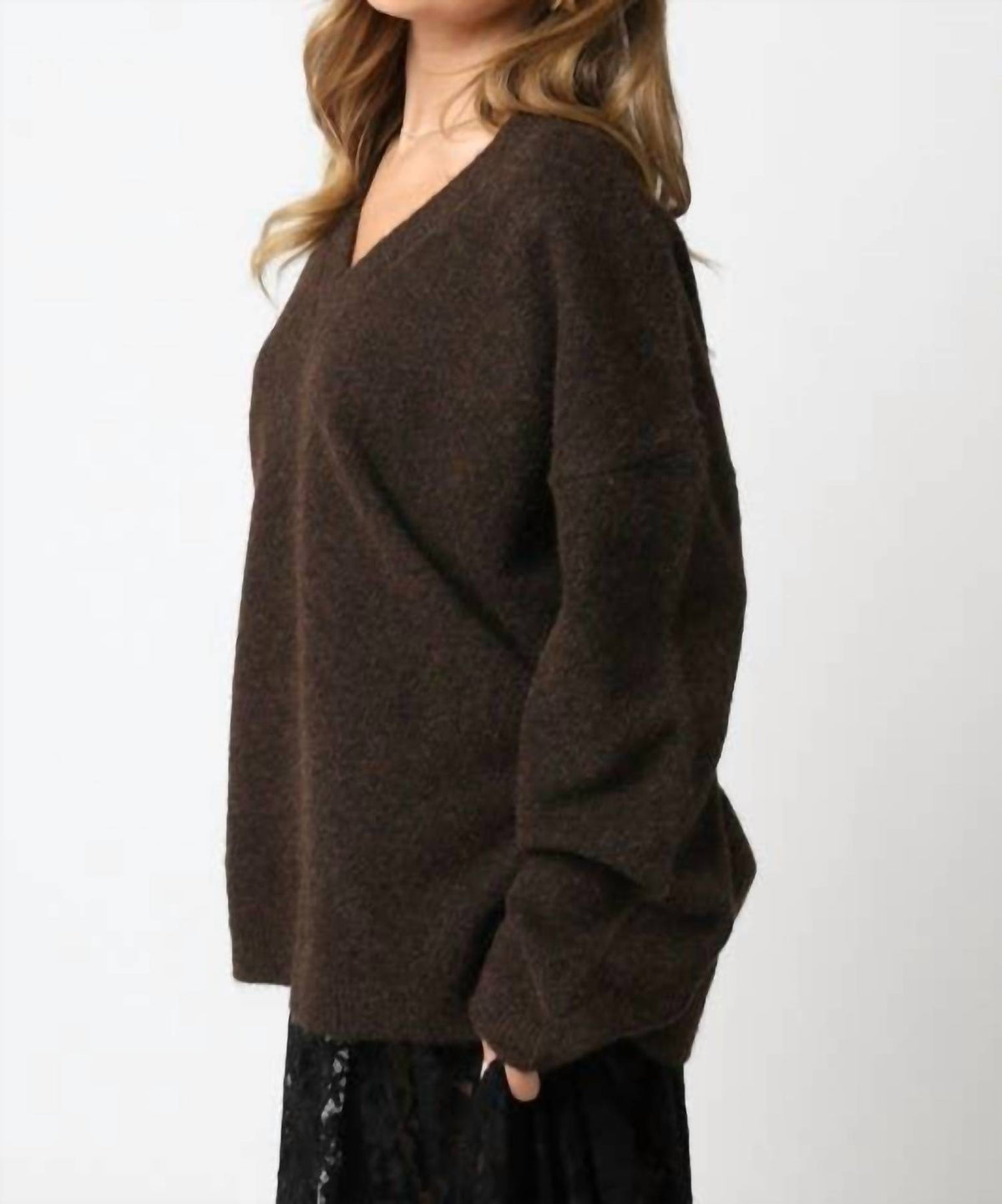 Olivaceous - Kinley Knit Sweater