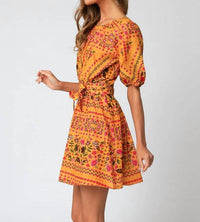 Olivaceous - Marigold Mini Dress