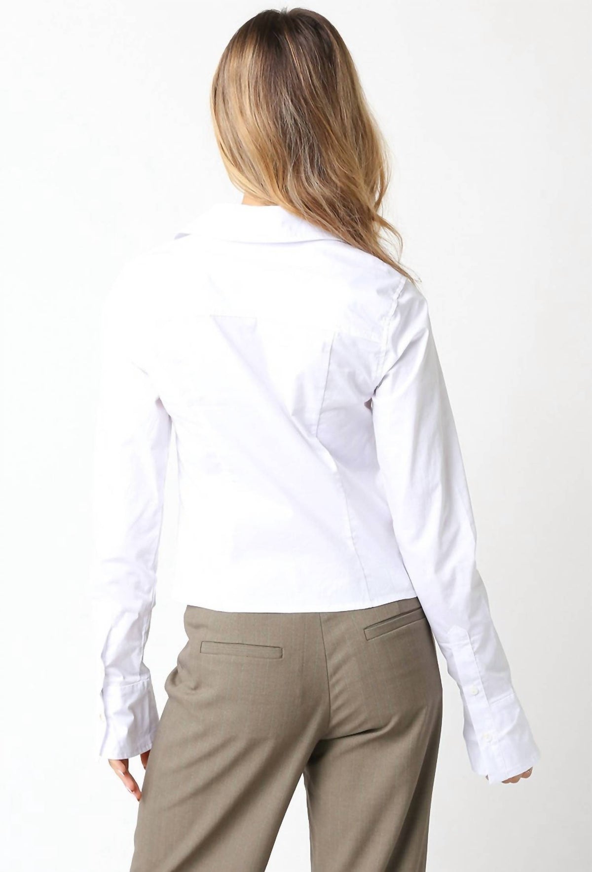 Olivaceous - Olivia Button Down