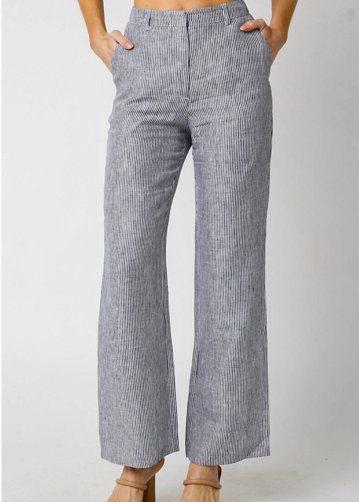 Olivaceous - Persephone Striped Pants