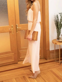 Olivaceous - Pleated jumpsuit