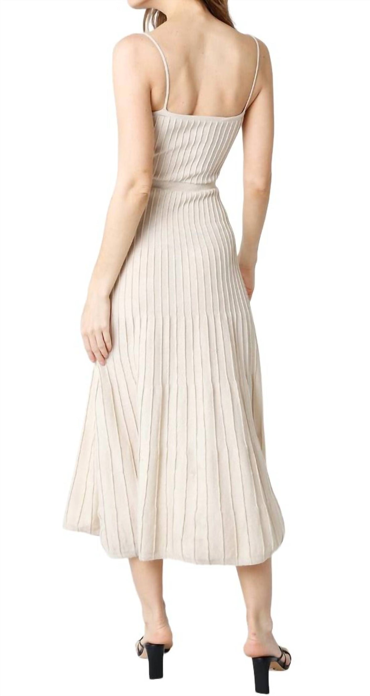Olivaceous - Robbie Midi Dress