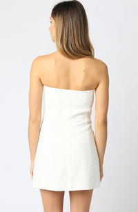 Olivaceous - Serenity Button Down Mini Dress