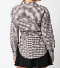 Olivaceous - The Hostess Button-down Top