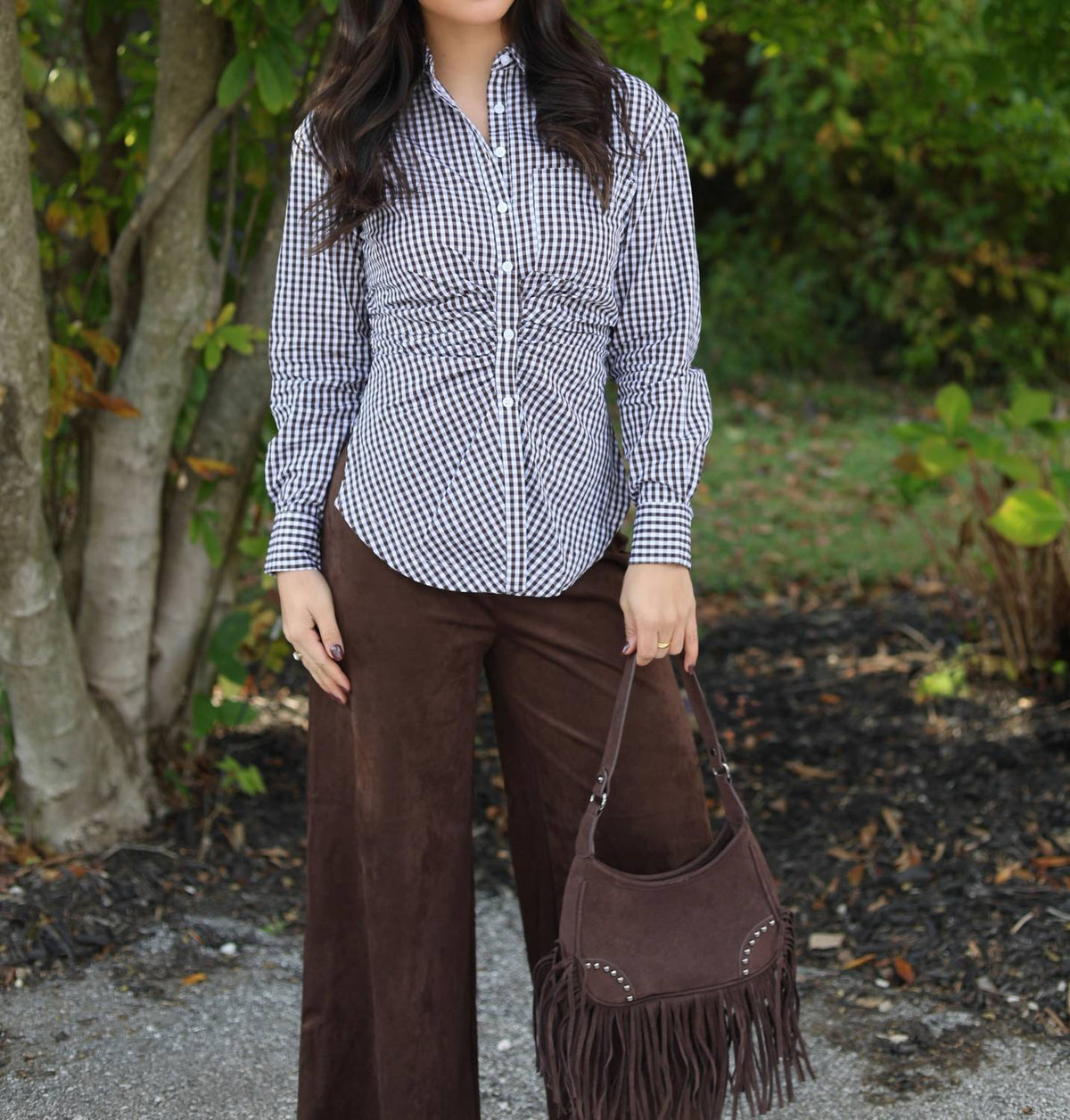 Olivaceous - The Hostess Button-down Top