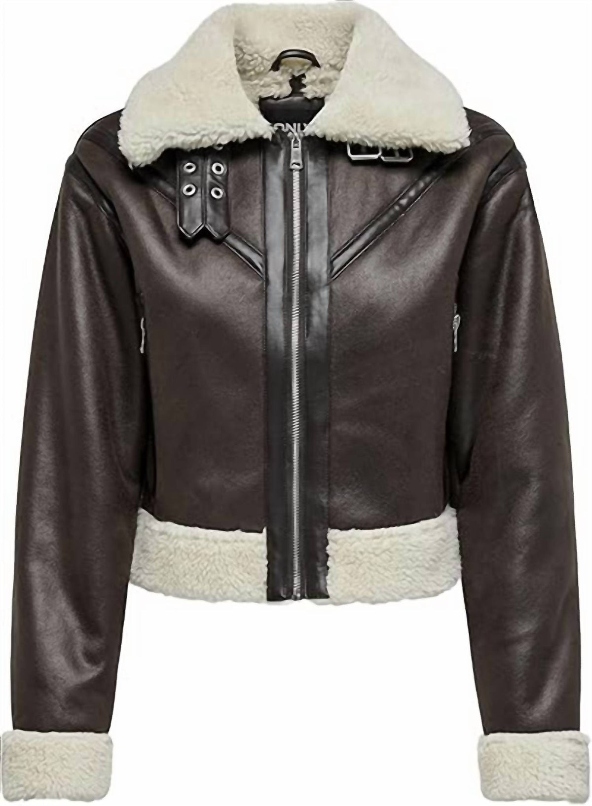 Olivaceous - TOPSFIELD FUR CONTRAST JACKET