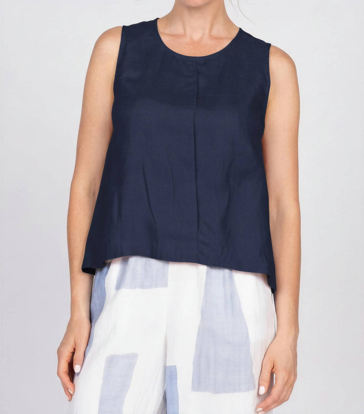 Olivia By Habitat - Linen Solid Tank