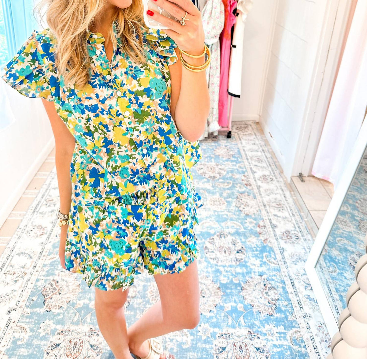 Olivia James The Label - Chandler Short in Hidden Paradise