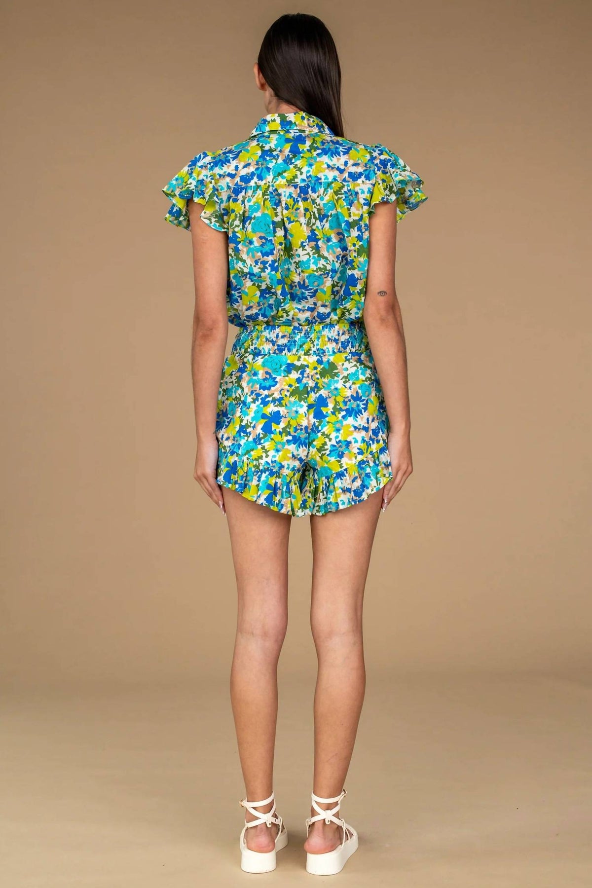Olivia James The Label - Chandler Short in Hidden Paradise