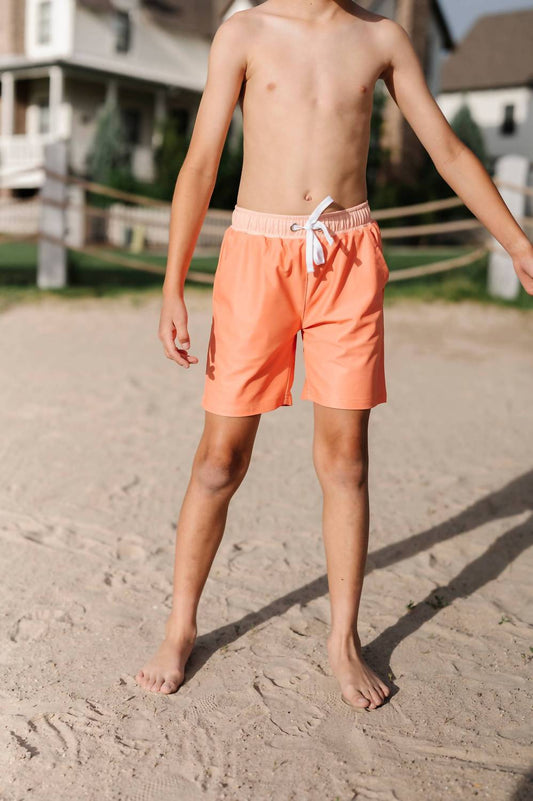 Ollie Jay - Boy's Upf 50 Swimwear + Liner Shorts - bottoms - clothing - kids