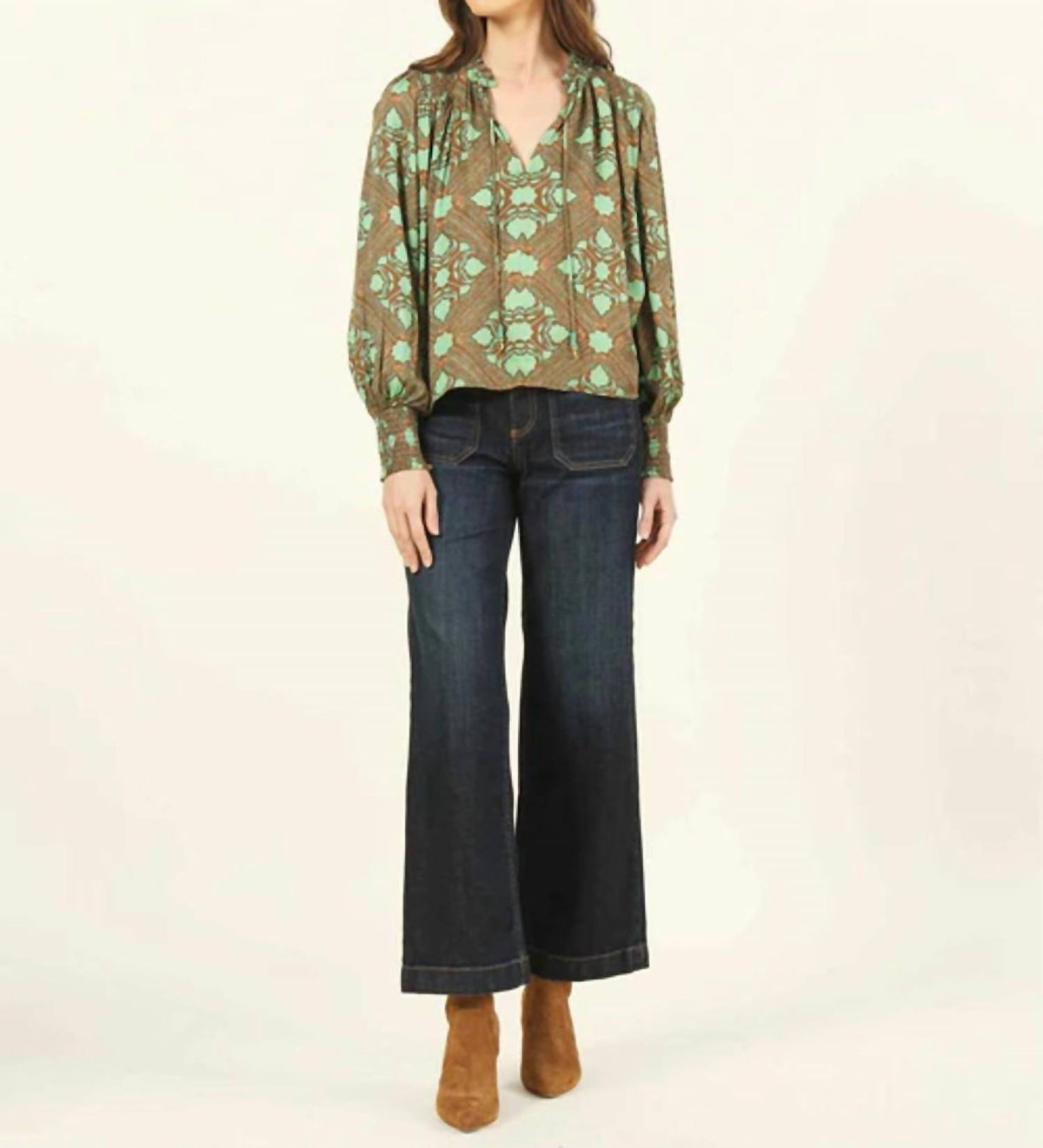 Omika - Anouk Blouse Addison Julep