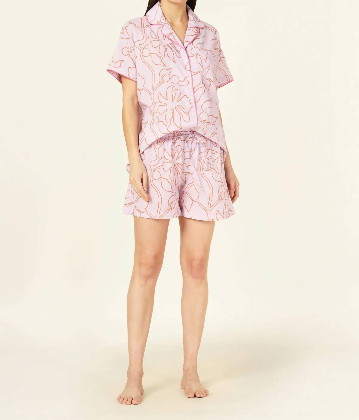 Omika - Cotton Pajama Short Set - clothing - cotton - intimates