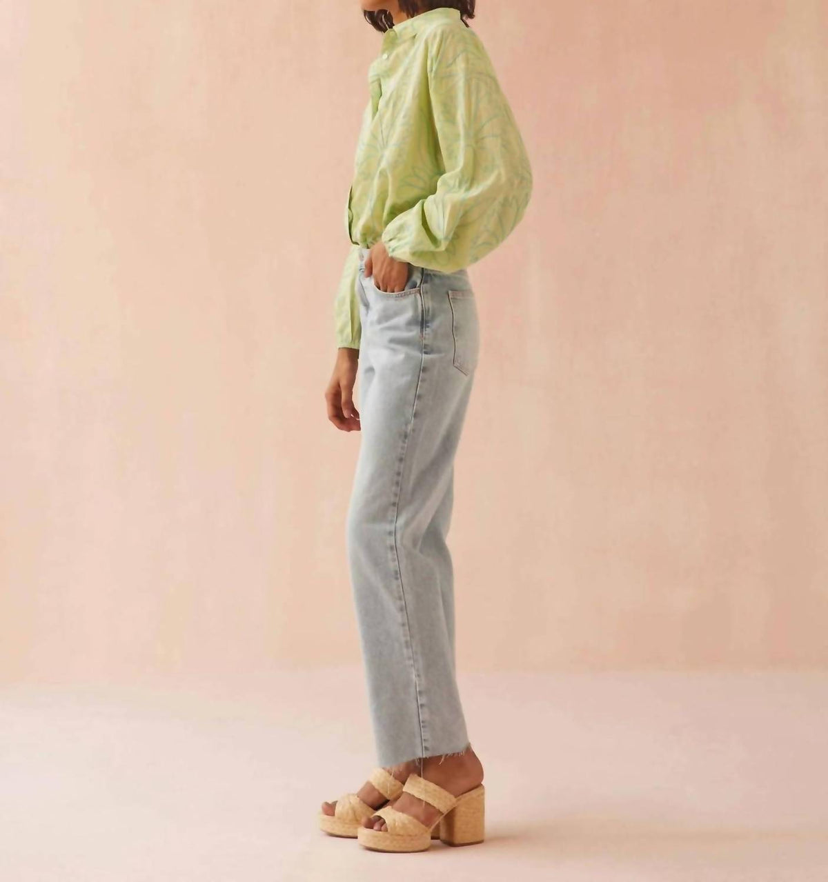 Omika - Nero Button Down Blouse