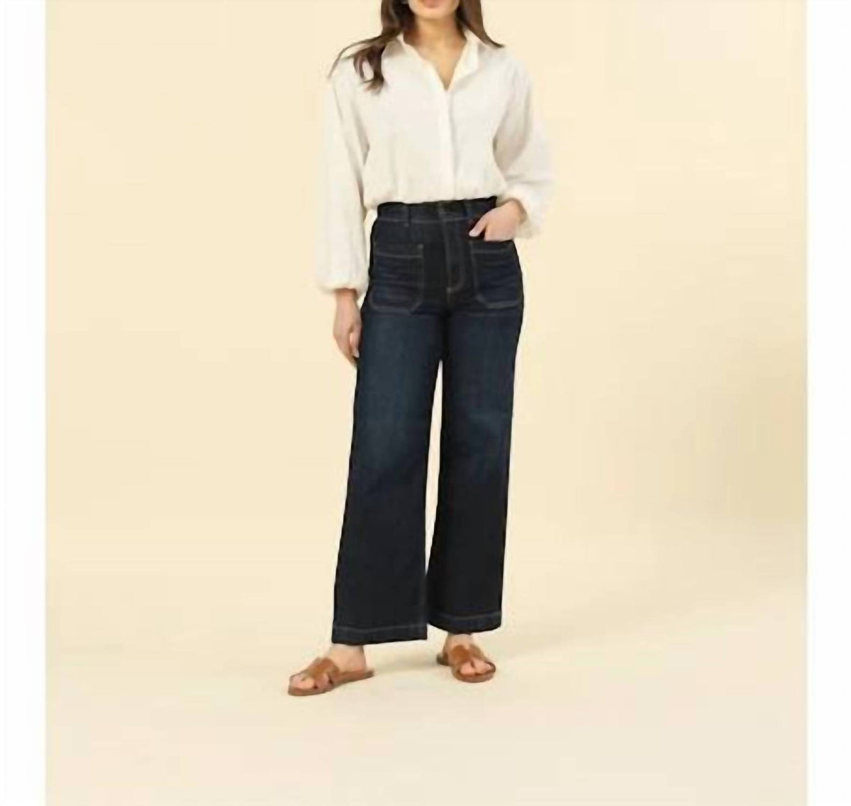 Omika - Nero Button Down Blouse
