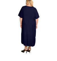 On The Plus Side - Belle Rayon Plus Size Dress