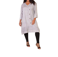 On The Plus Side - Eden 3/4 Sleeve Dress - Plus Size