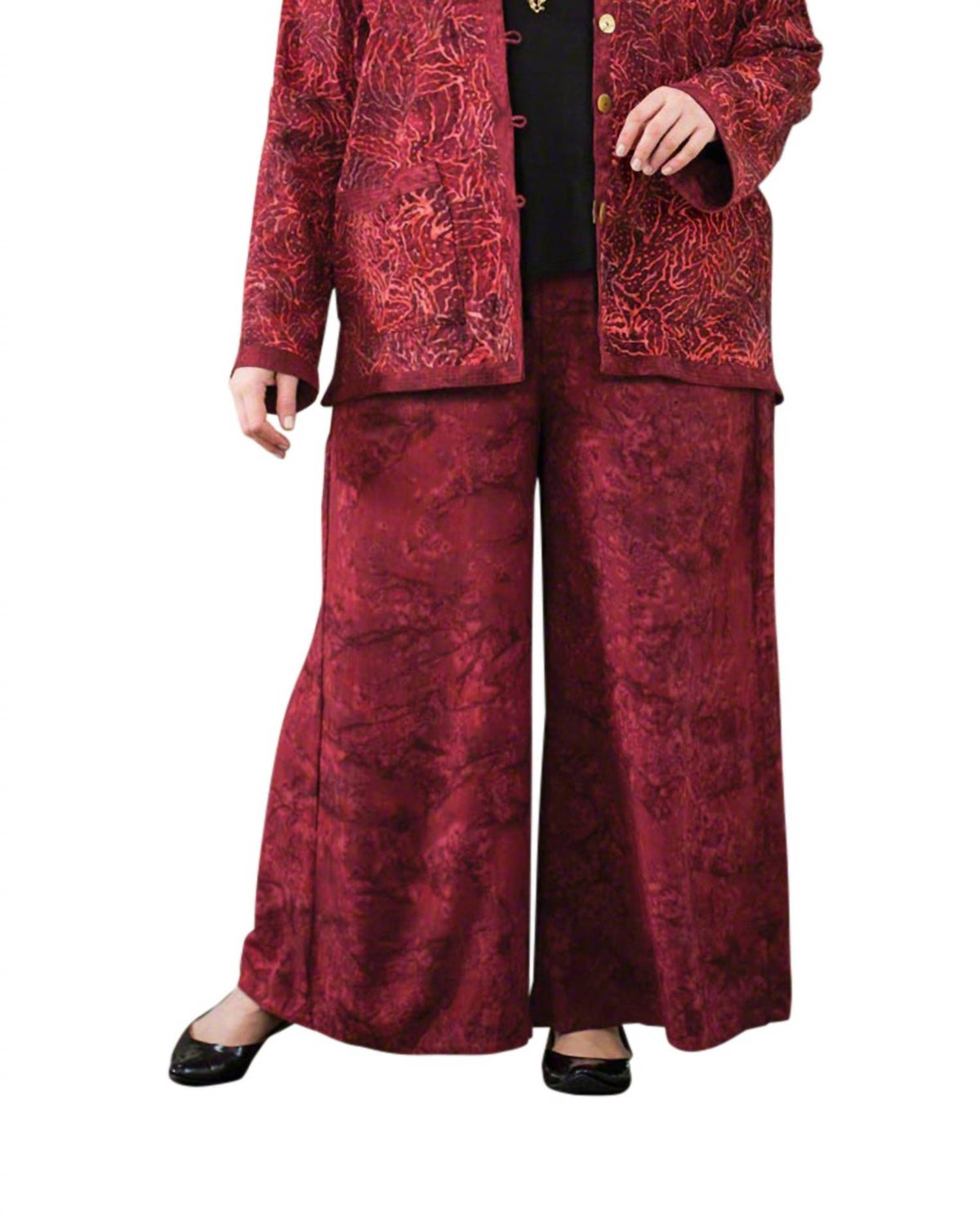 On The Plus Side - Maggie Palazzo Pants - Plus