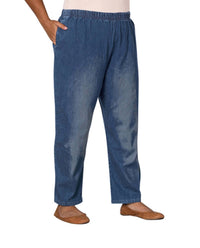 On The Plus Side - Plus Size Premium Wide Leg Denim Jeans