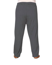 On The Plus Side - Relaxed Leg Cotton Knit Pants - Plus