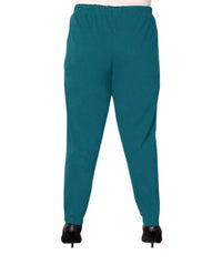 On The Plus Side - Tailored Stretch Twill Pants - Plus