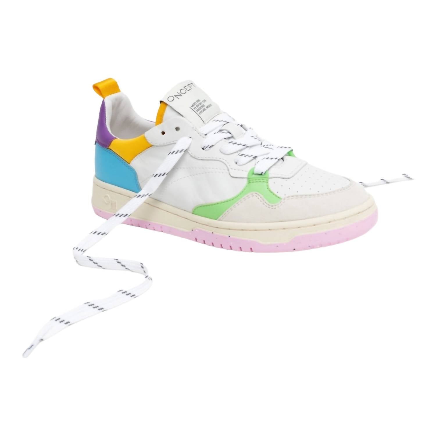 Oncept - Women's Phoenix Courtside Sneaker - shoes - sneakers - white