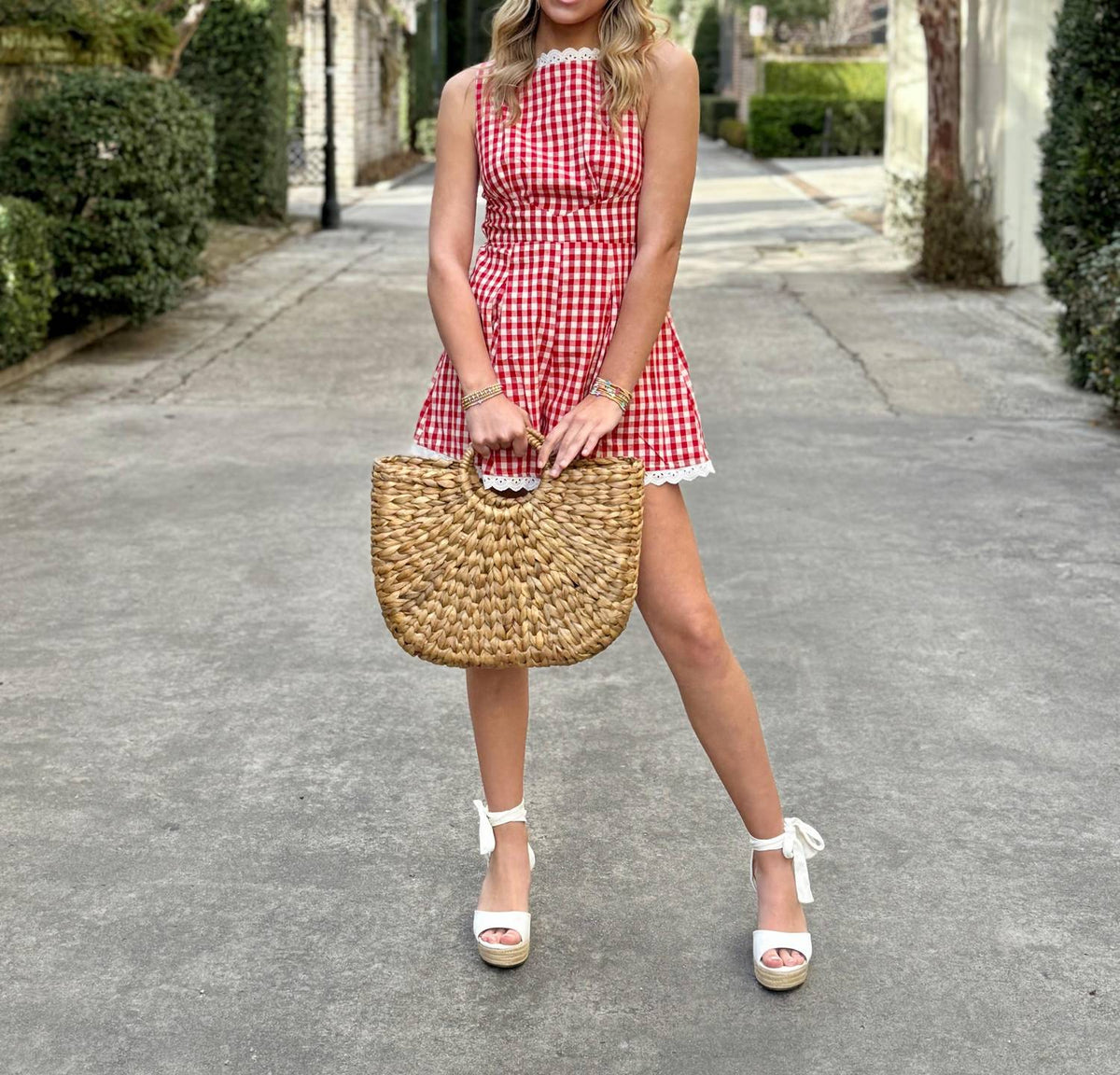 One And Only Collective - Carly Gingham Romper