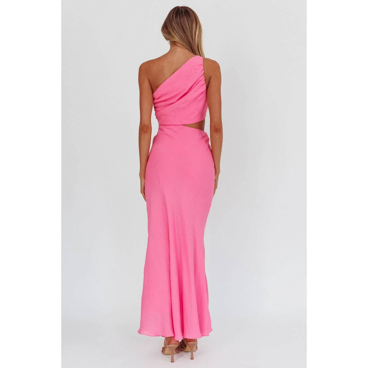 One & Only - One Shoulder Asymmetric Dress