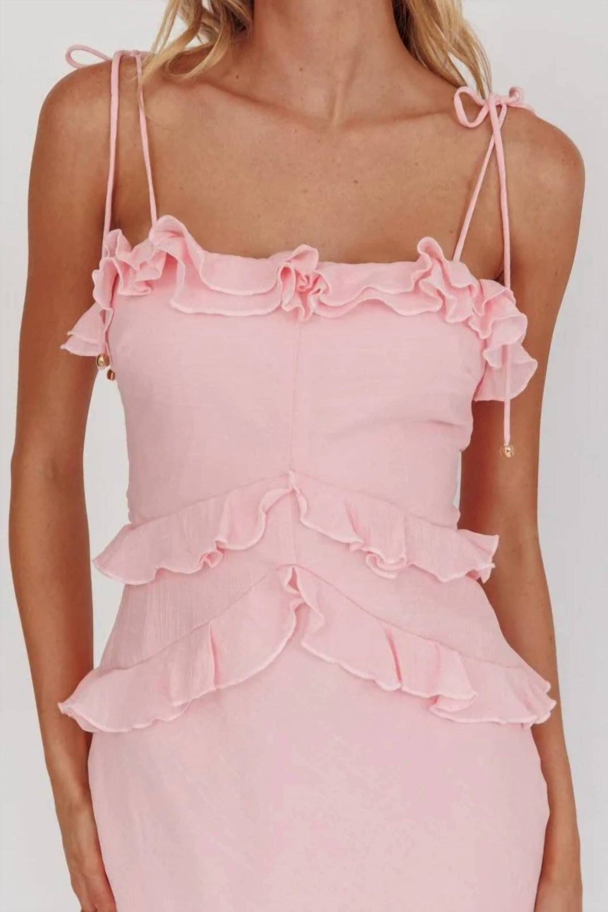 One & Only - Ruffled Midi Dress