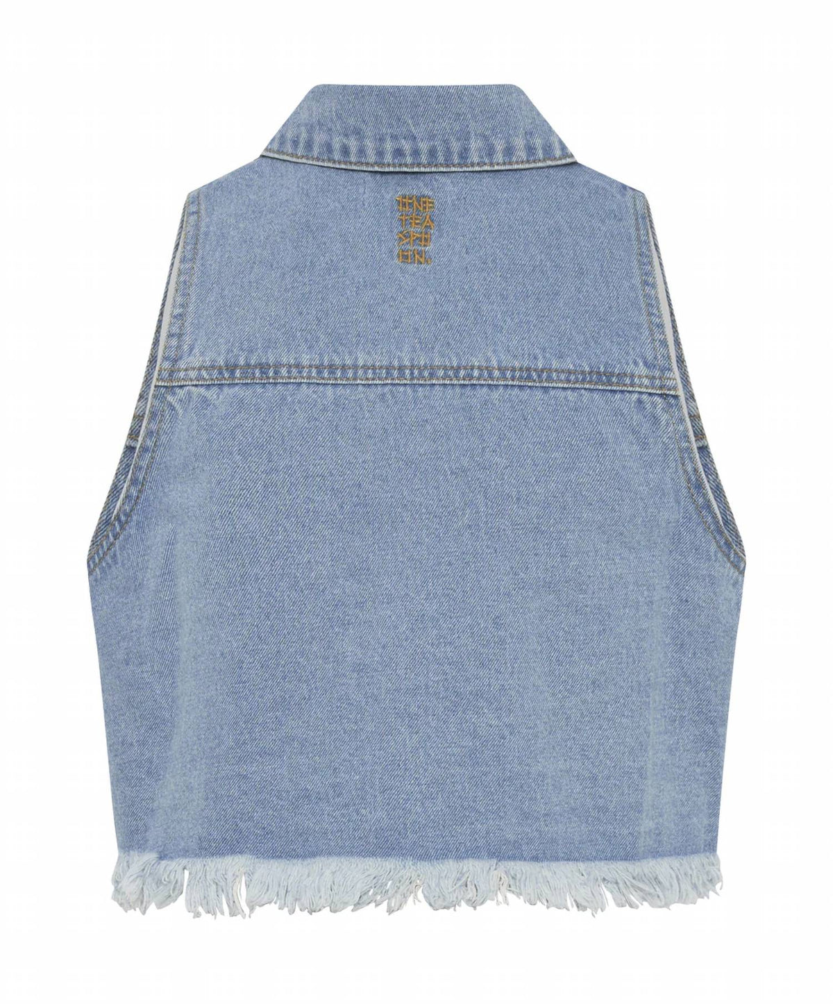 One Teaspoon - Braxton Distressed Denim Top