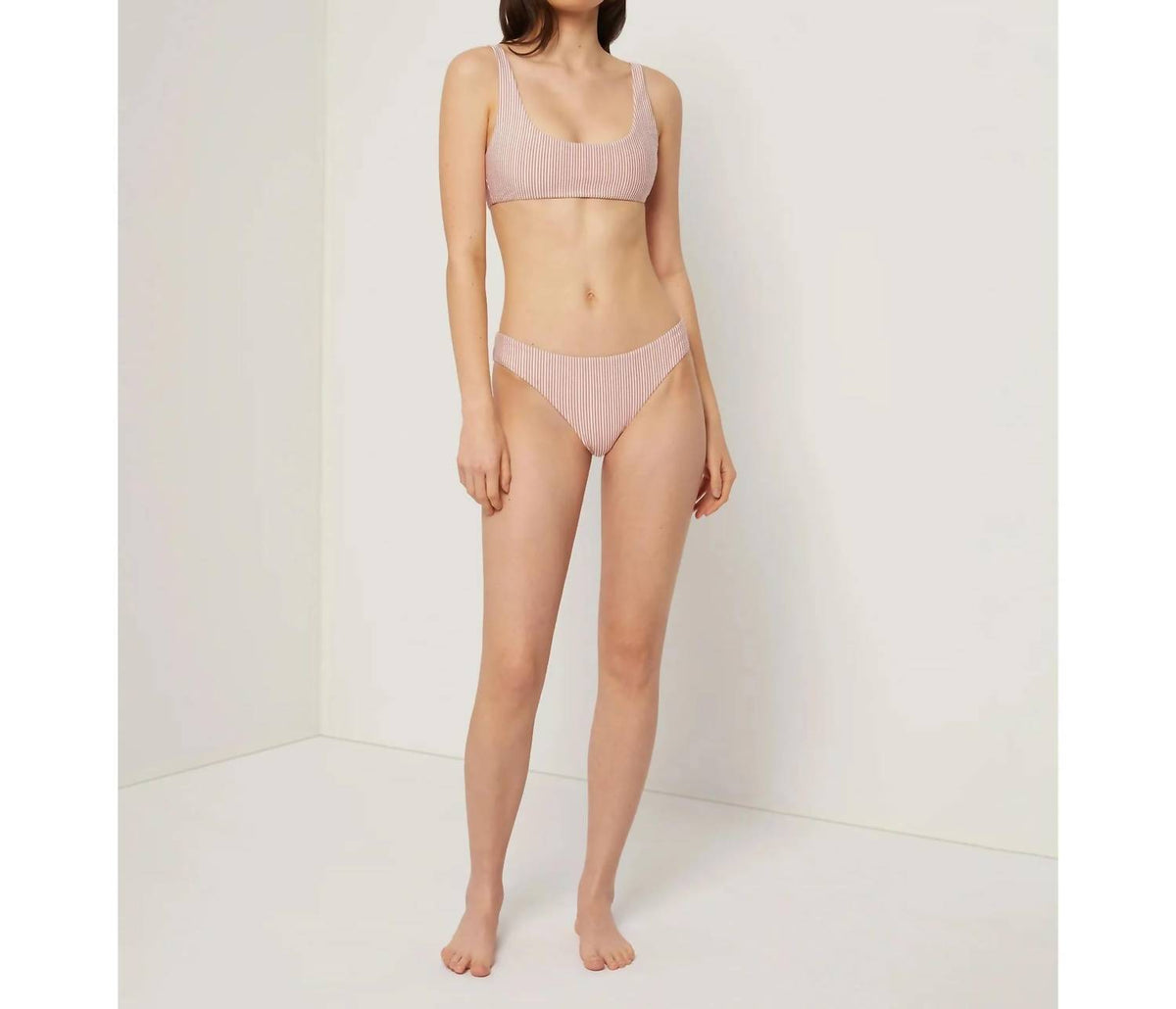 Onia - Lily Striped Bikini Bottom