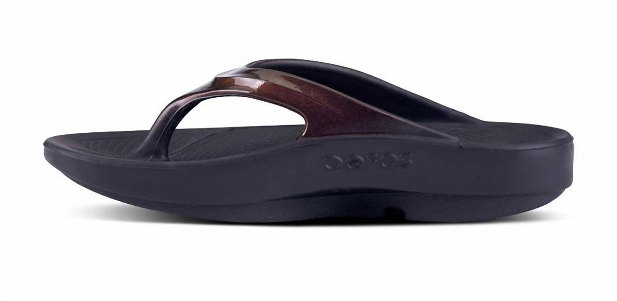 Oofos - Women's Oolala Shiny Thong Sandal