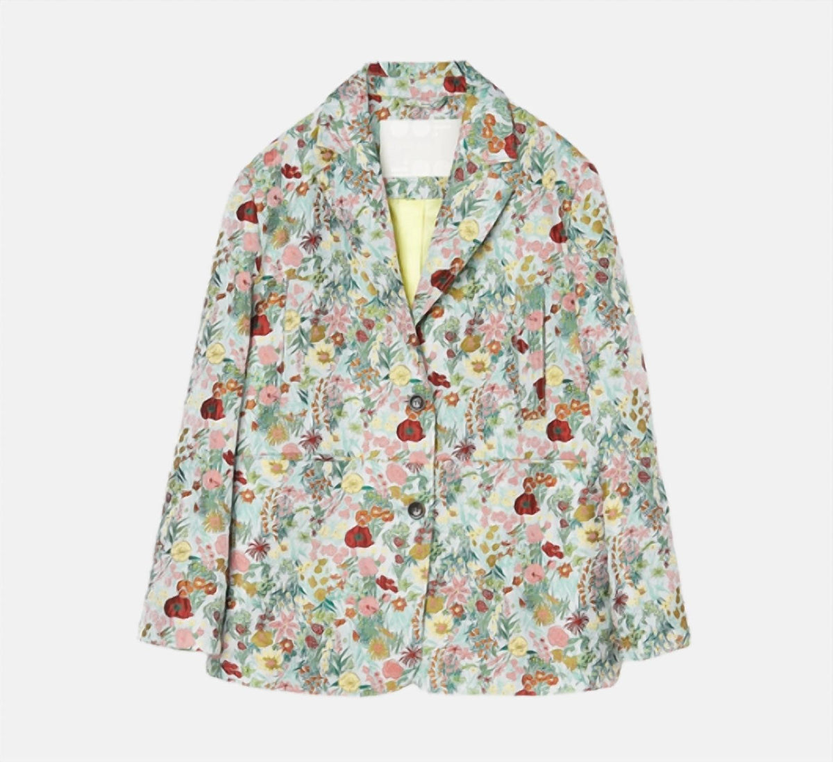Oofwear - Floral Jacquard Blazer Jacket