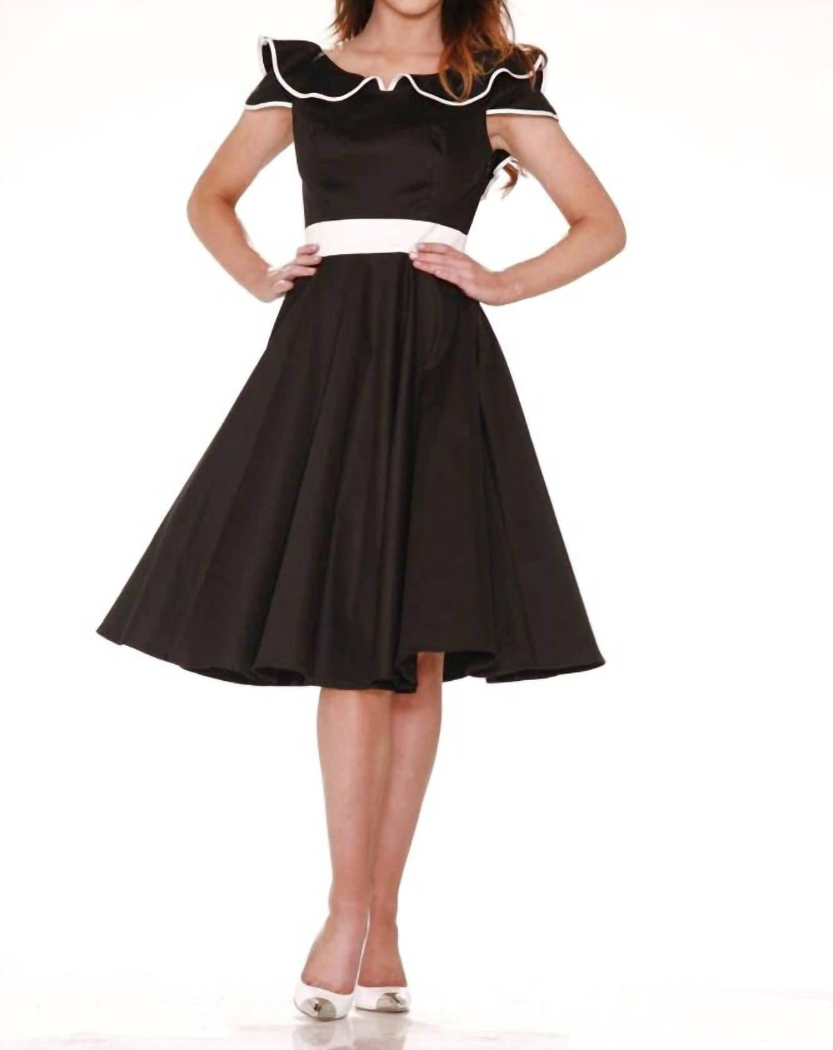 Orchid Bloom - Arianna Swing Dress