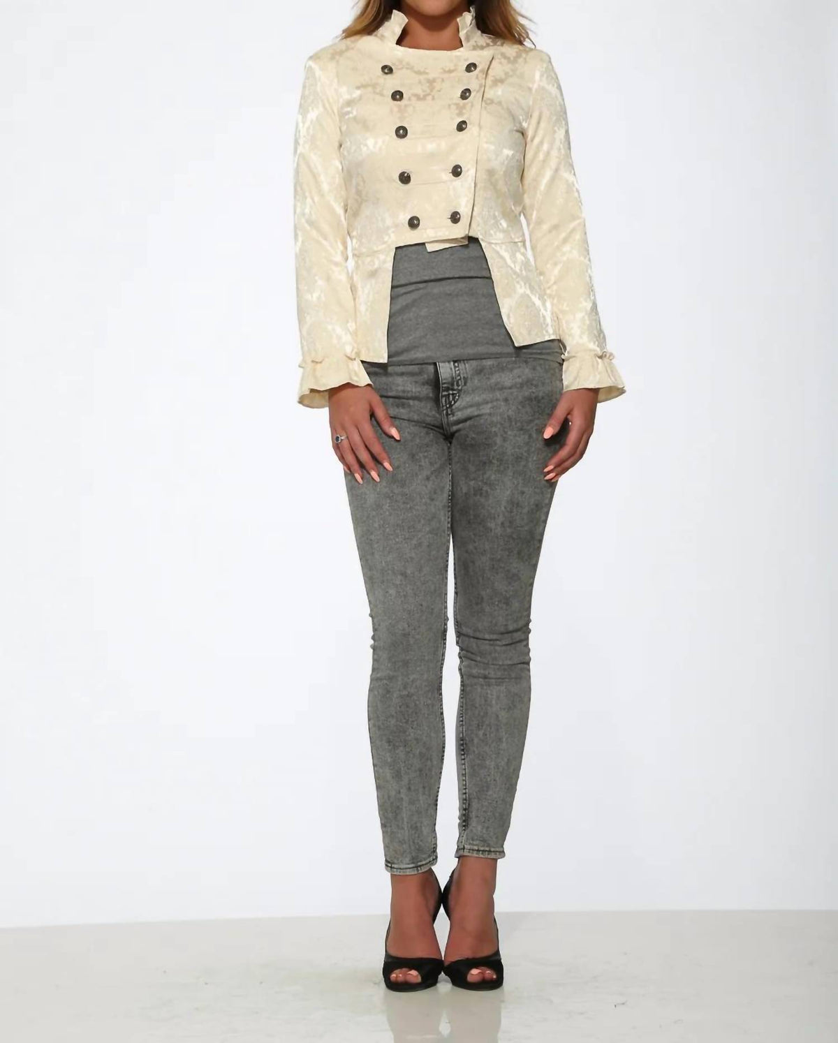 Orchid Bloom - Brocade Jacket