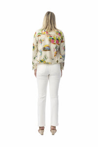 Orientique - Guatemala Linen Print Jacket