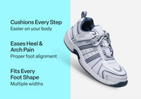 Orthofeet - Men's Monterey Bay Tie-less Sneaker