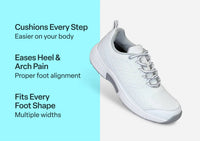 Orthofeet - Women's Coral Comfort Sneaker